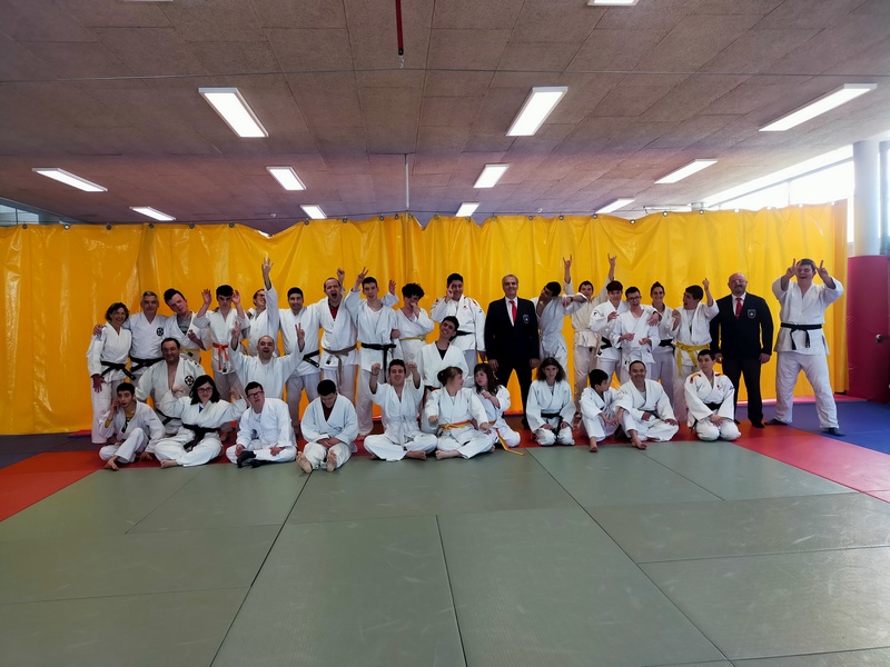 Todo un &eacute;xito el entrenamiento previo al II Torneo Navarro de Judo Adaptado que se realiz&oacute; en Pamplona el 20-04-24